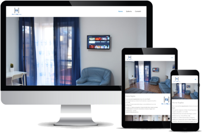 Sito web responsive Home Naples realizzato da Web Maya
